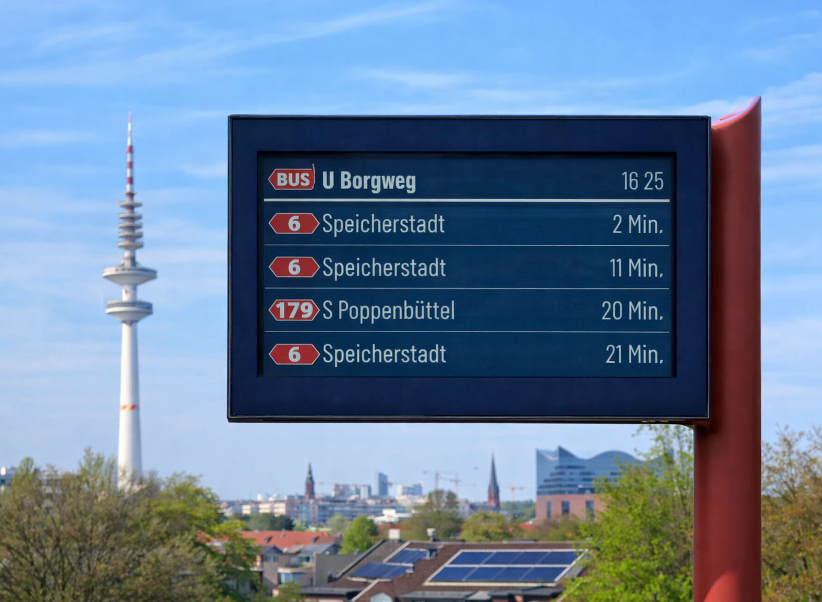 Neue Anzeigen für Hamburgs U-Bahnhöfe