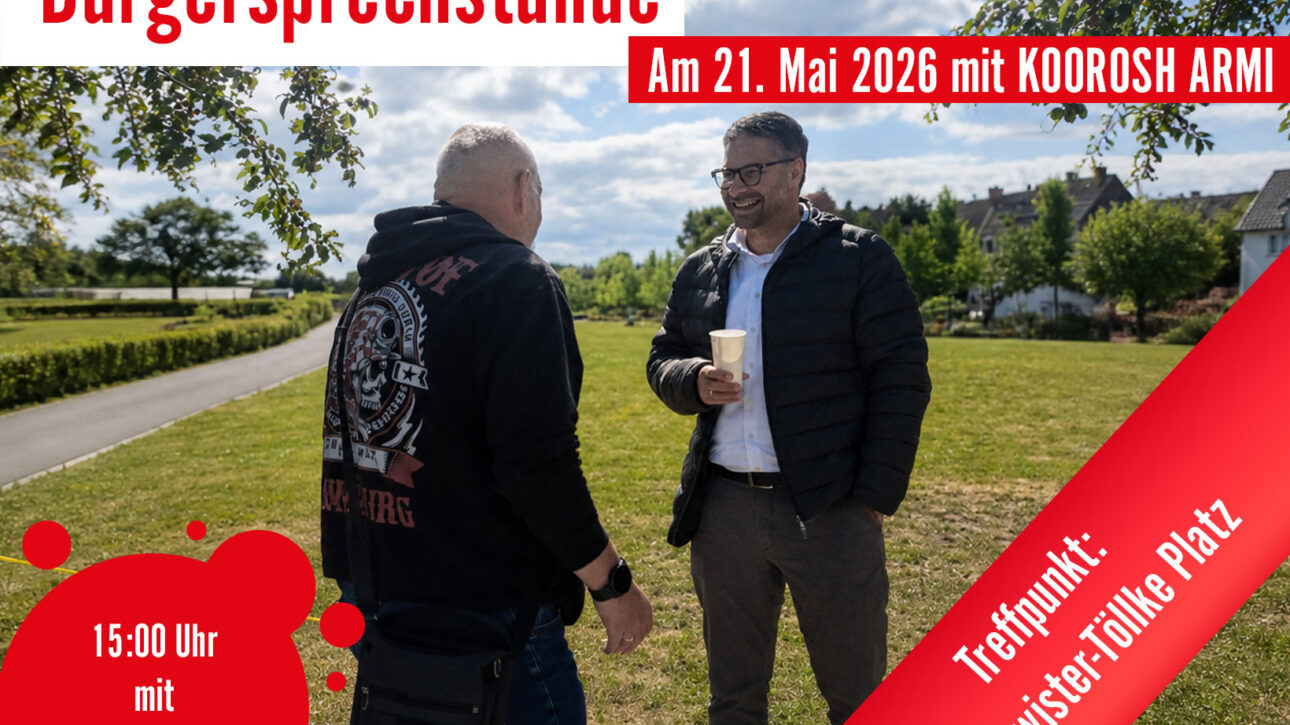 Bürgersprechstunde im Mai
